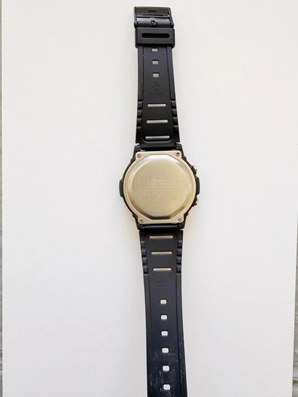 Vintage Casio Illuminator Digital Watch 42mm - Working
